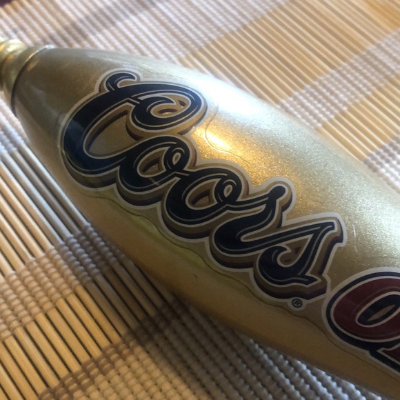 Coors Original gold glitter 12” beer tap - very good vintage condition - Picture 3 of 4
